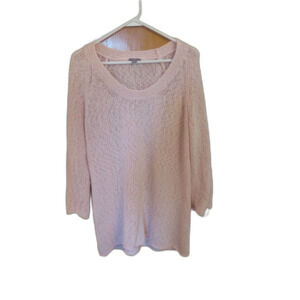 J. Jill Light Peach Sweater Size Large